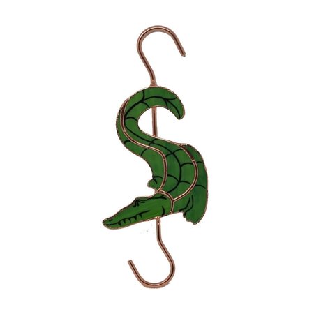 GIFT ESSENTIALS Alligator Stained Glass Hook GE322